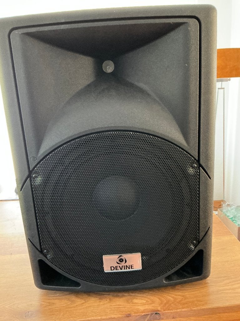 Devine Artis 12A actieve speaker met Samson microfoon, Audio, Tv en Foto, Luidsprekers, Ophalen, Gebruikt, Overige typen, Overige merken
