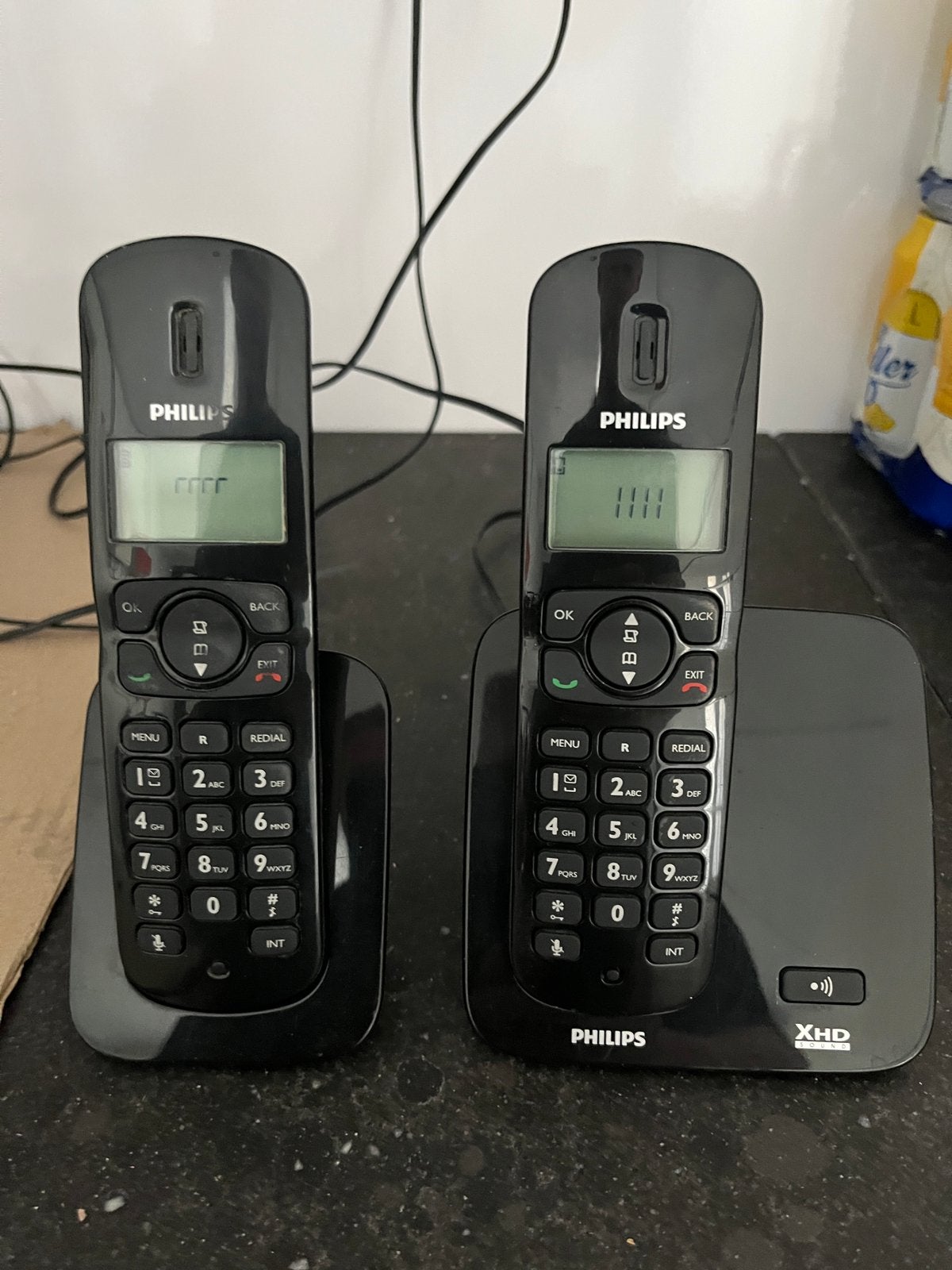 Philips CD170 Duo DECT draadloze set met twee handsets,, Telecommunicatie, Vaste telefoons | Handsets en Draadloos, Ophalen, Gebruikt