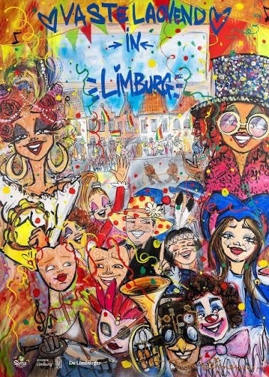 Gratis af te halen: Carnavalsposters provincie Limburg, Ophalen, Gebruikt, A1 t/m A3, Overige vormen