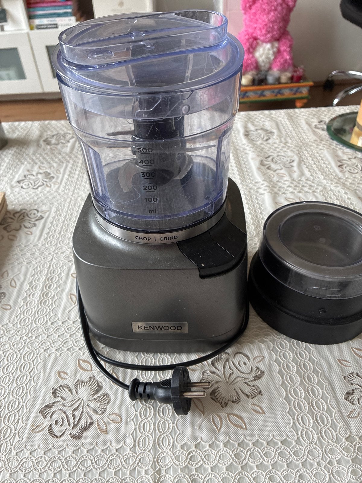 Kenwood hakmolen/grinder - Compact en krachtig, Minder dan 1 liter, Ophalen, Gebruikt, 2 snelheden