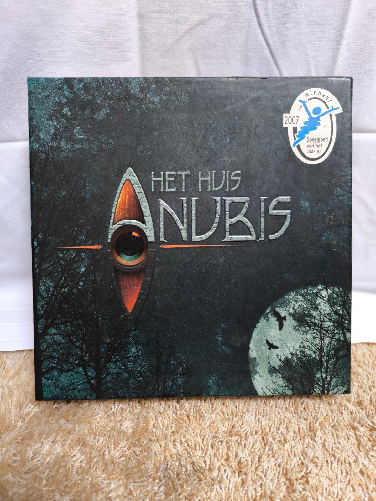 Het Huis Anubis Bordspel - Mysterieus Avontuur, Drie of vier spelers, Ophalen of Verzenden, Gebruikt, Studio100
