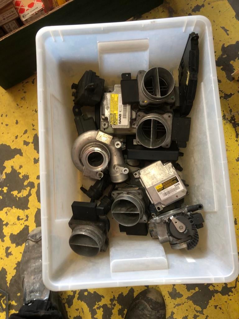 Diverse Saab onderdelen - Turbo, ECU, gasklephuis, Auto-onderdelen, Ophalen of Verzenden, Gebruikt, Saab
