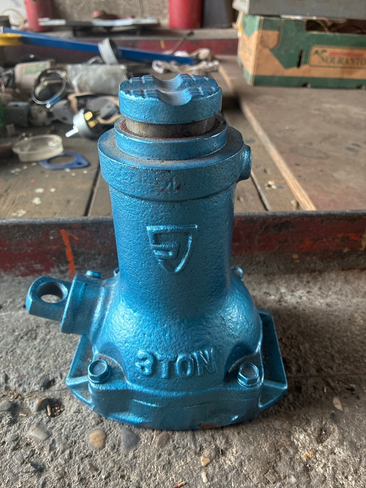 Robuuste 3-tons Potkrik - Ideaal voor zware klussen, Ophalen, Gebruikt, Hydraulisch, Potkrik