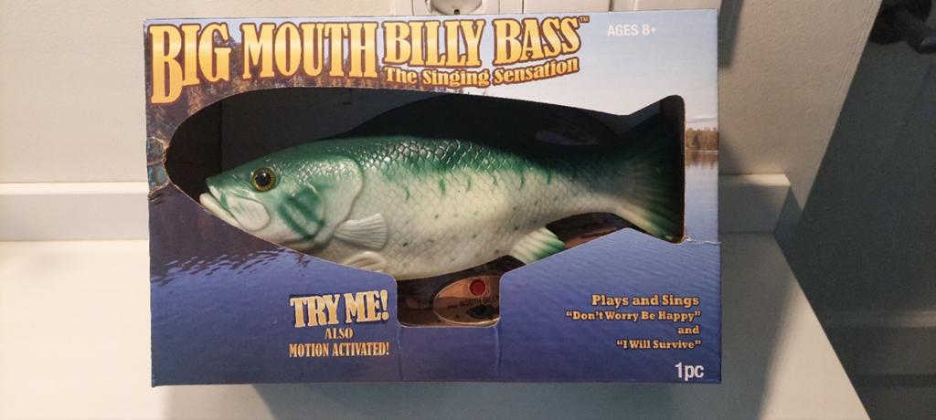 Zingende vis Big mouth Billy bass, Verzenden