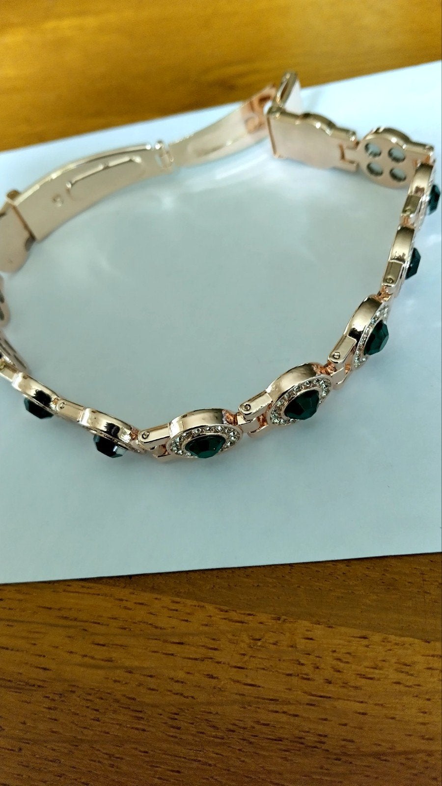 zeer mooie armband rose goud zie, foto,s opruiming, Sieraden, Tassen en Uiterlijk, Ophalen of Verzenden, Nieuw, Zilver, Goud