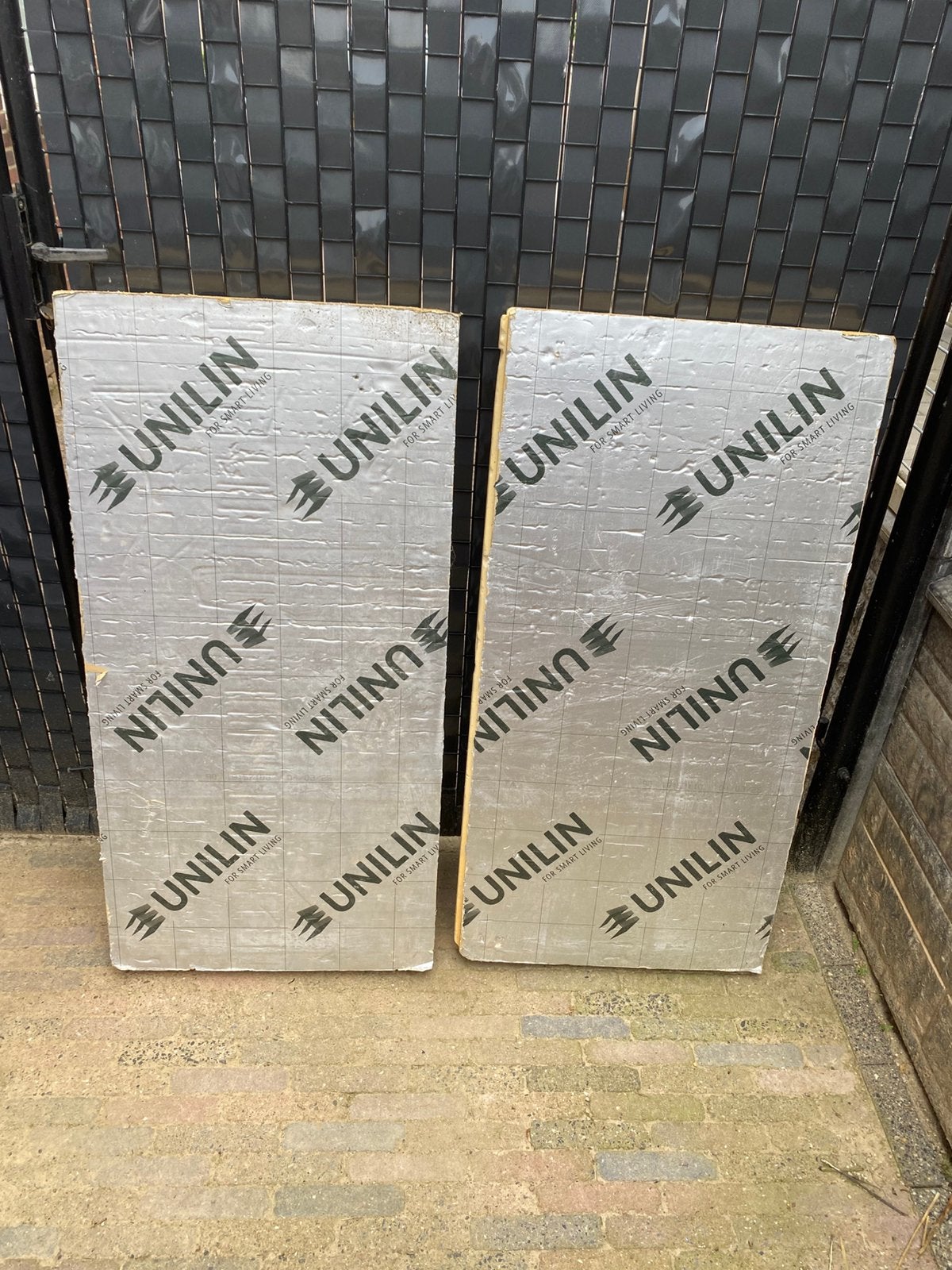 2x Unilin PIR isolatieplaten 60x120 cm – 90 mm mes en groef, Ophalen, Nieuw, Hardschuim (Pir), Minder dan 5 m²