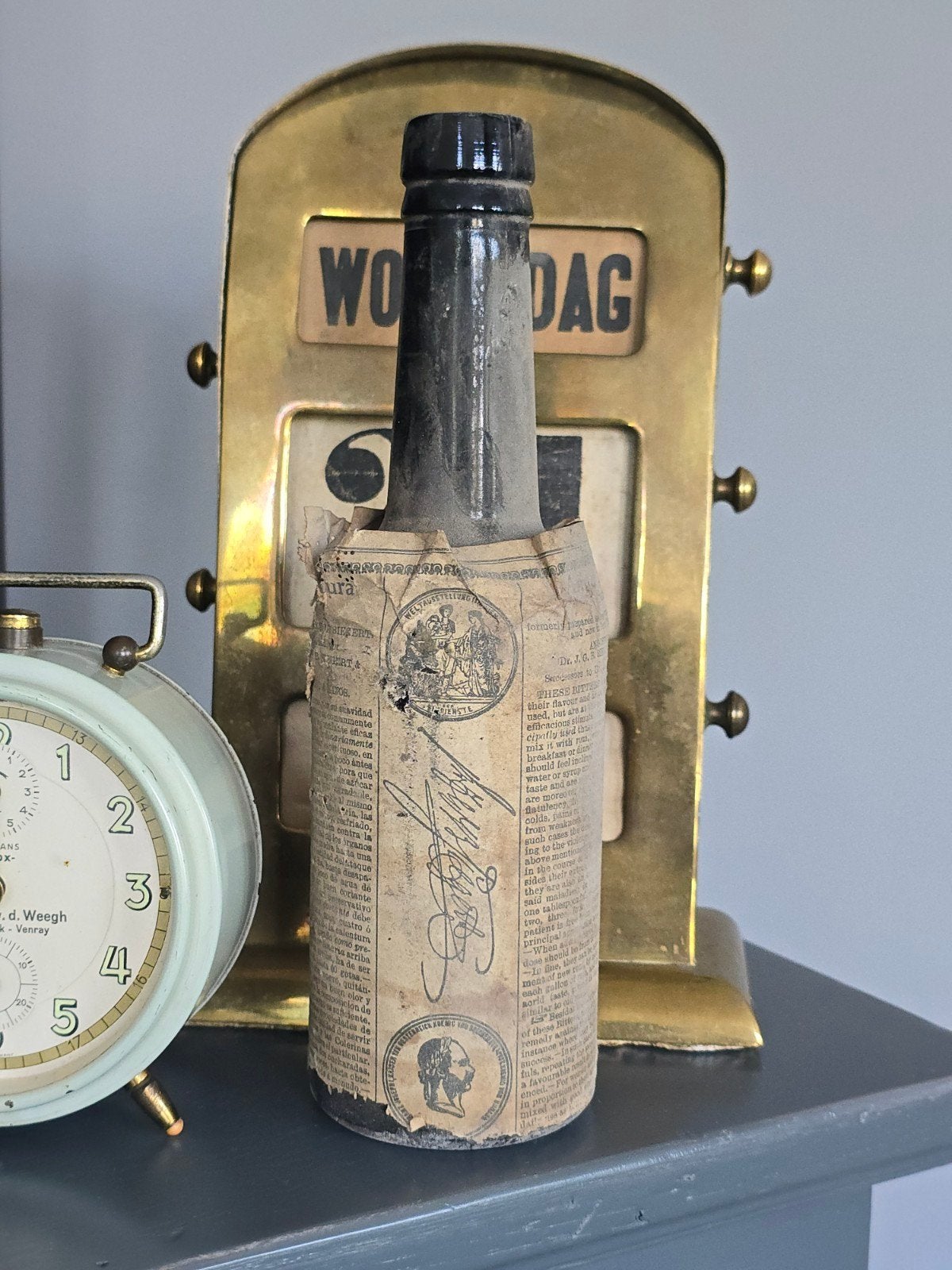 Angostura Bitters 22,7cl - Dr. J.G.B. Siegert & Son -1933/44, Ophalen of Verzenden, Zuid-Amerika