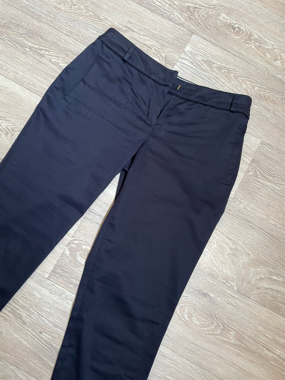 Donkerblauwe chino broek - slechts 1x gedragen, Blauw, Ophalen of Verzenden, Zo goed als nieuw, Maat 34 (XS) of kleiner