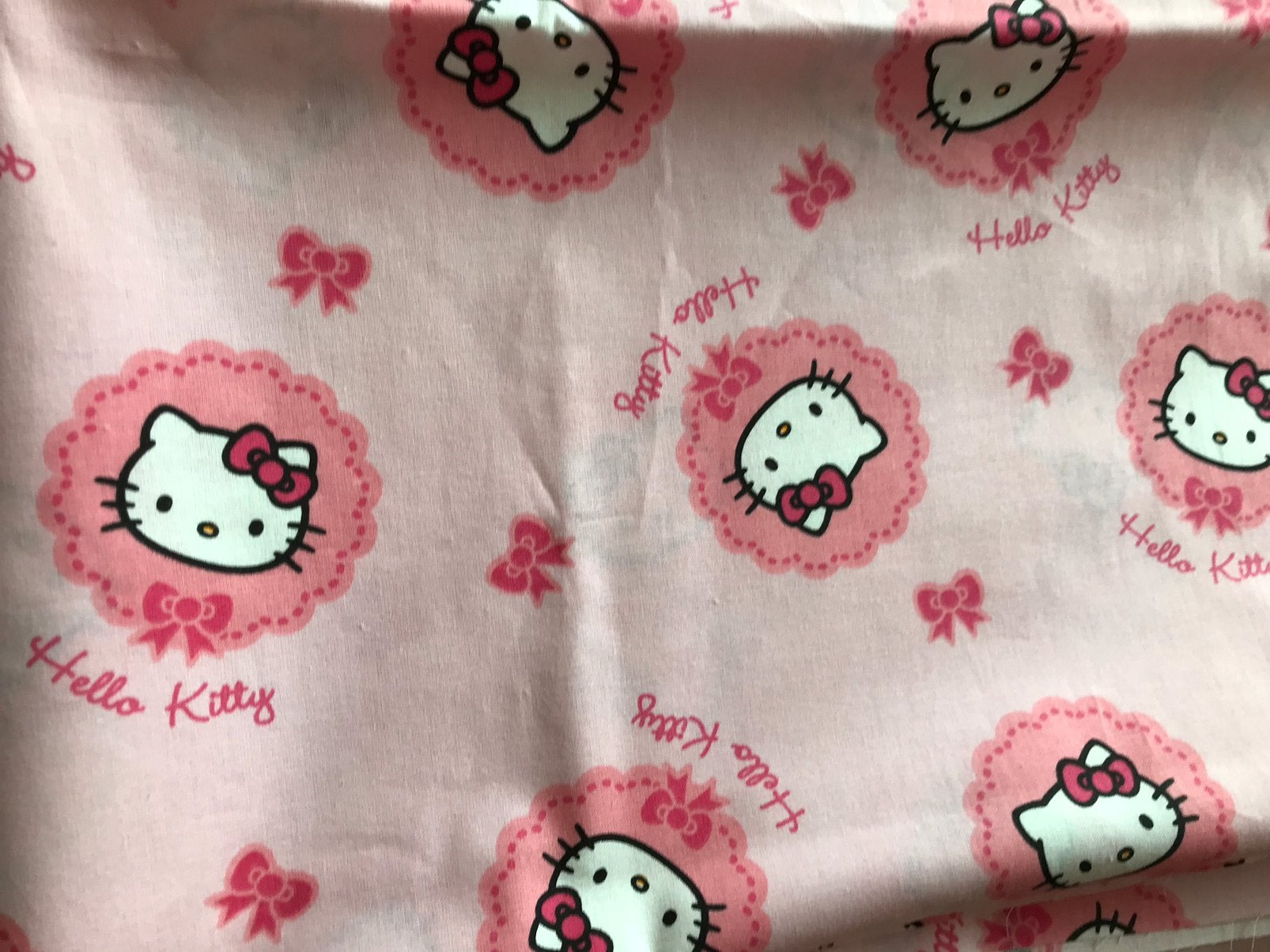 Katoen Hello Kitty, Ophalen of Verzenden, Zo goed als nieuw, 30 tot 120 cm, Katoen