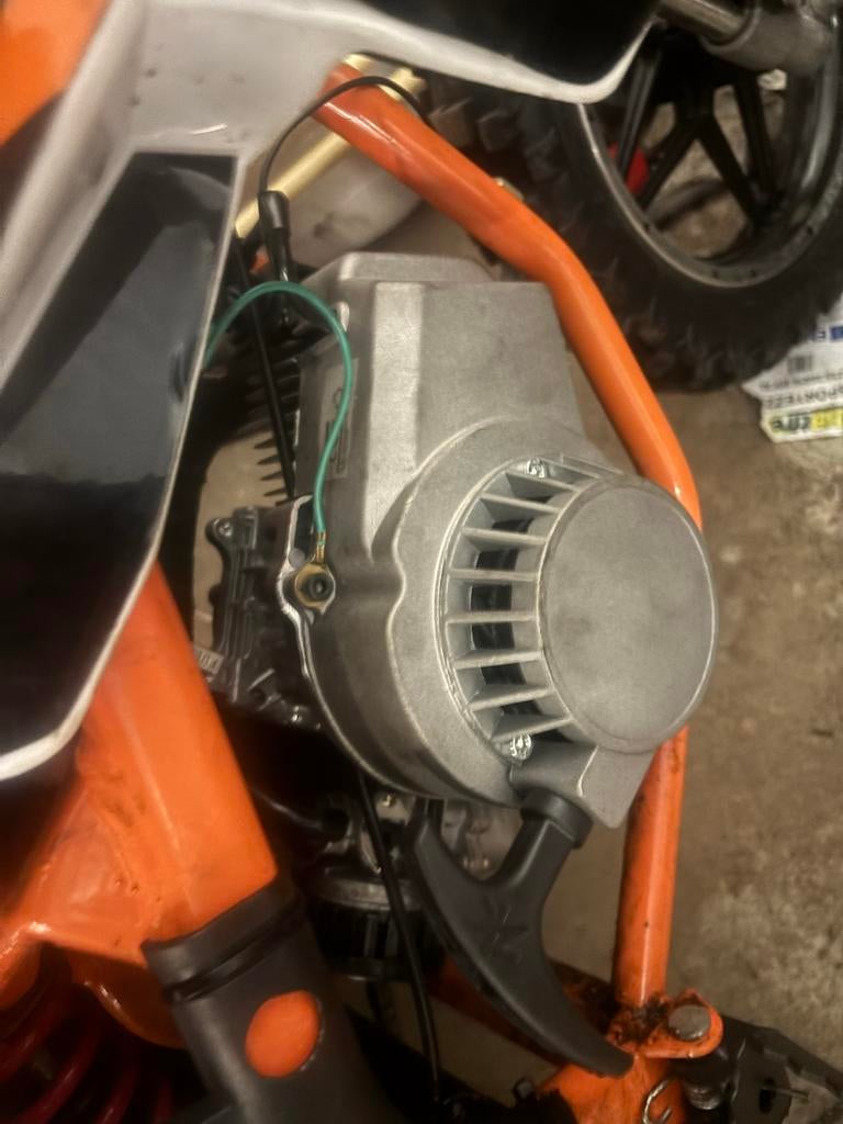 Mini Crosser Nitro 49cc met nieuwe motor en achterband, Nitro, Gebruikt, Nitro, Nitro