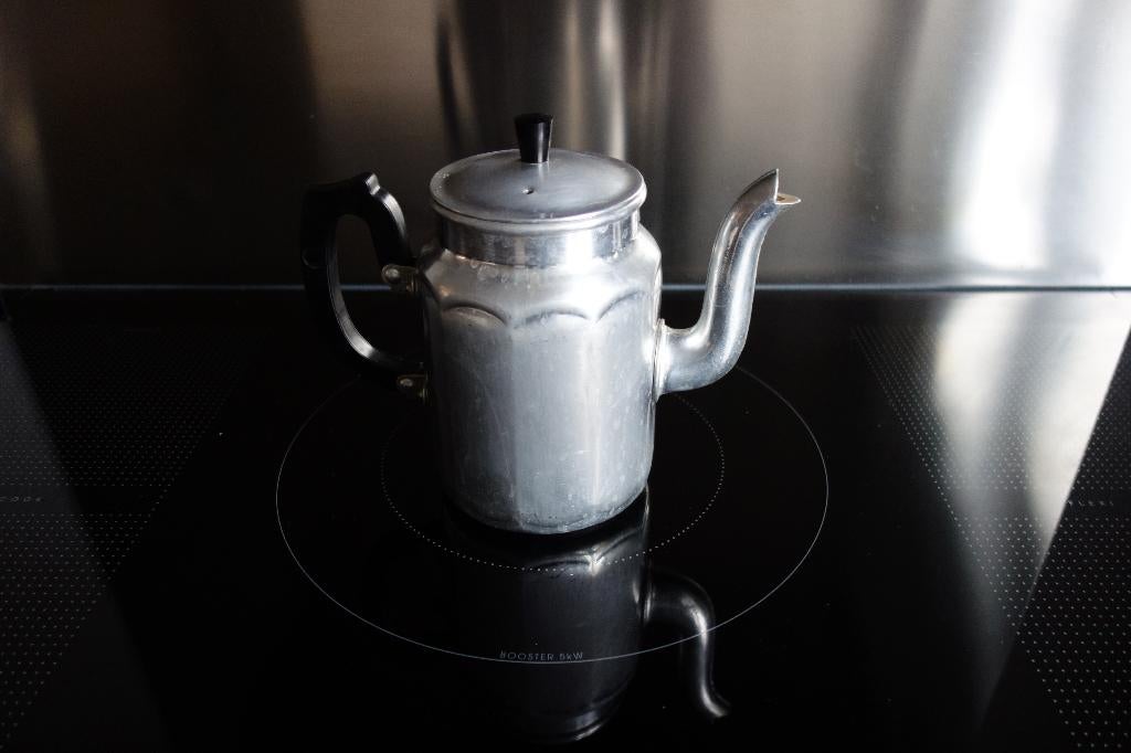 Koffie -thee pot aluminium, Ophalen of Verzenden