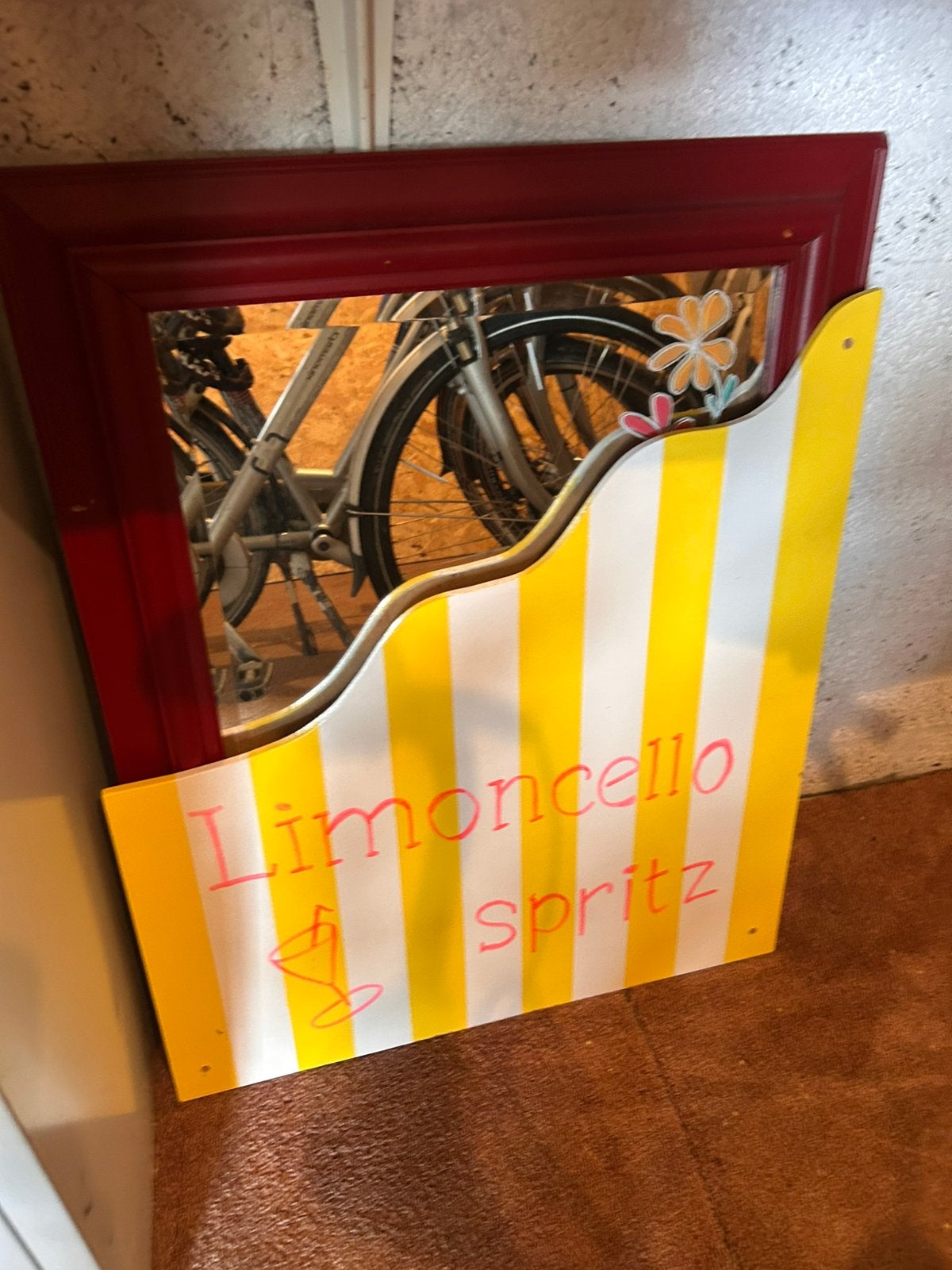Limoncello spritz versiering aankleding, Ophalen