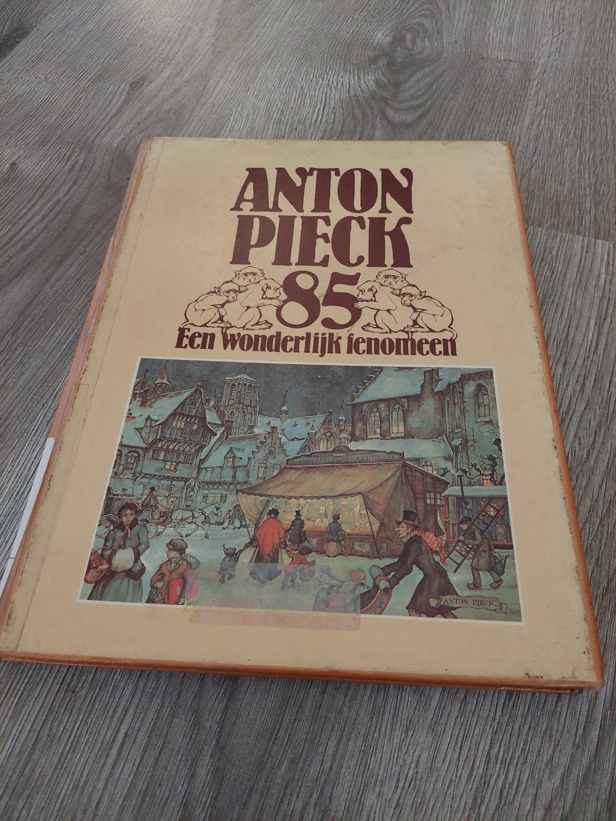 vintage  boek ANTON PIEK , 85 jaar /  Efteling., Verzamelen, Verzenden, Gebruikt, Overige typen