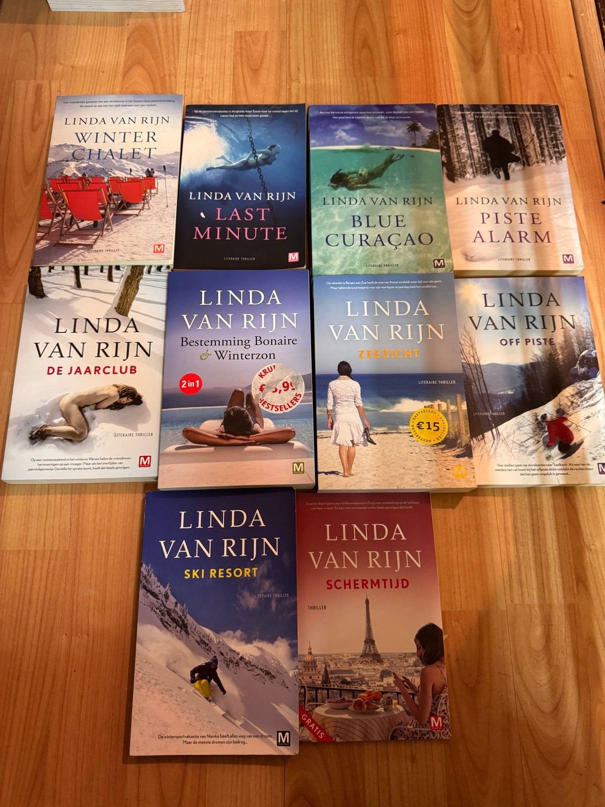 Linda van Rijn boeken - Complete collectie (10 stuks), Verzenden, Gelezen, Nederland
