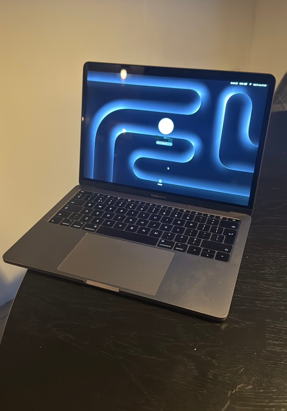 Macbook Pro 13” 2017 Space Gray, MacBook Pro, Gebruikt, 256 GB, 2 tot 3 Ghz