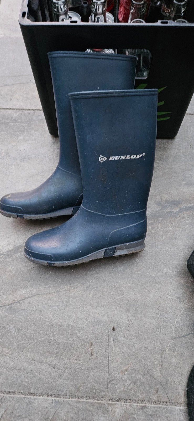 Dunlop regenlaarzen en waterschoenen maat 34, Ophalen, Jongen of Meisje, Laarzen