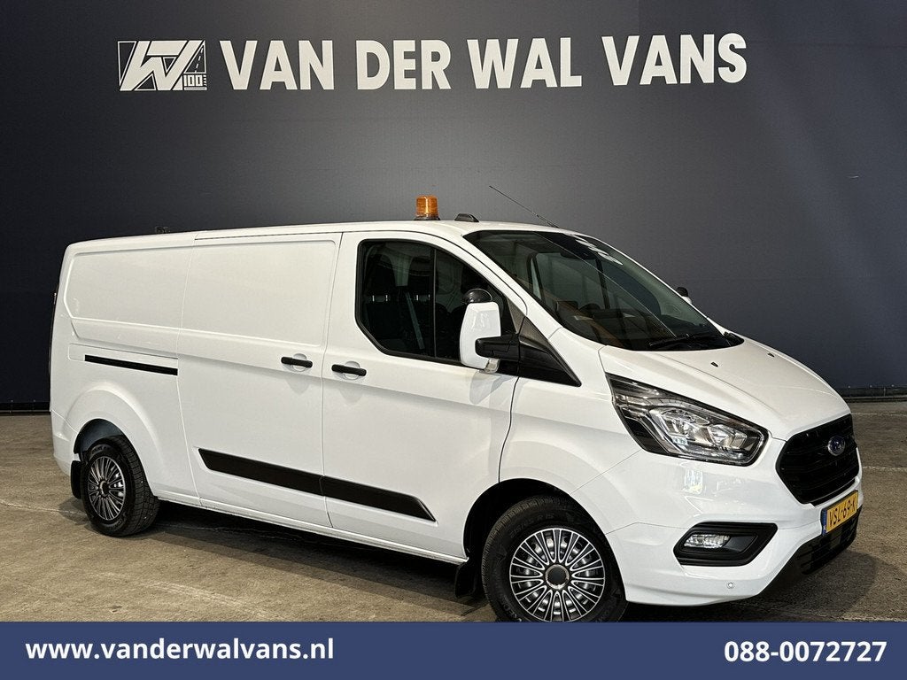 Ford Transit Custom 2.0 TDCI 130pk L2H1 Euro6 Airco | Camera, Auto's, Voorwielaandrijving, LED verlichting, 4 cilinders, 1991 kg