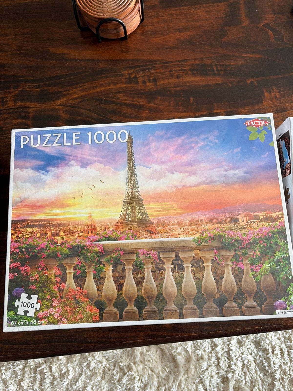 Twee 1000-stukjes puzzels: Eiffeltoren en Rovinj, Ophalen of Verzenden, 500 t/m 1500 stukjes, Zo goed als nieuw, Legpuzzel