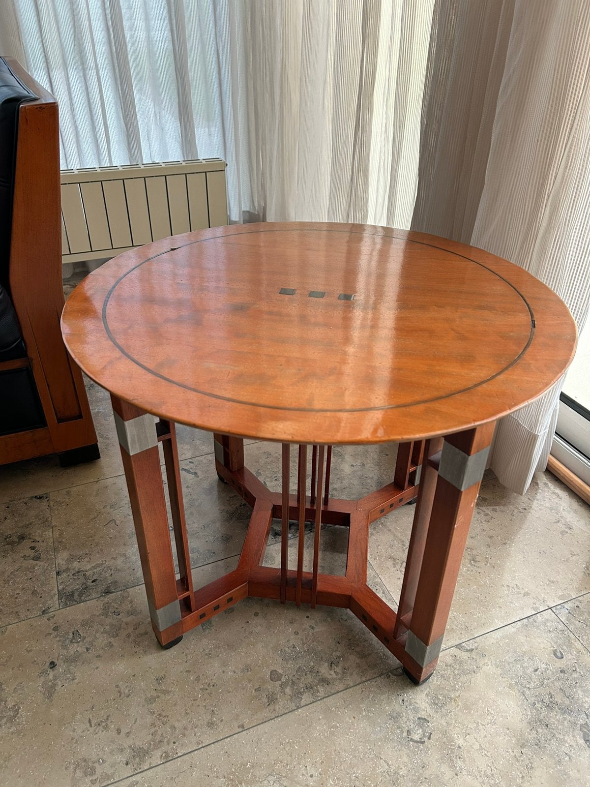 Bijzettafel Schuitema, Huis en Inrichting, Ophalen, Rond, 45 tot 60 cm
