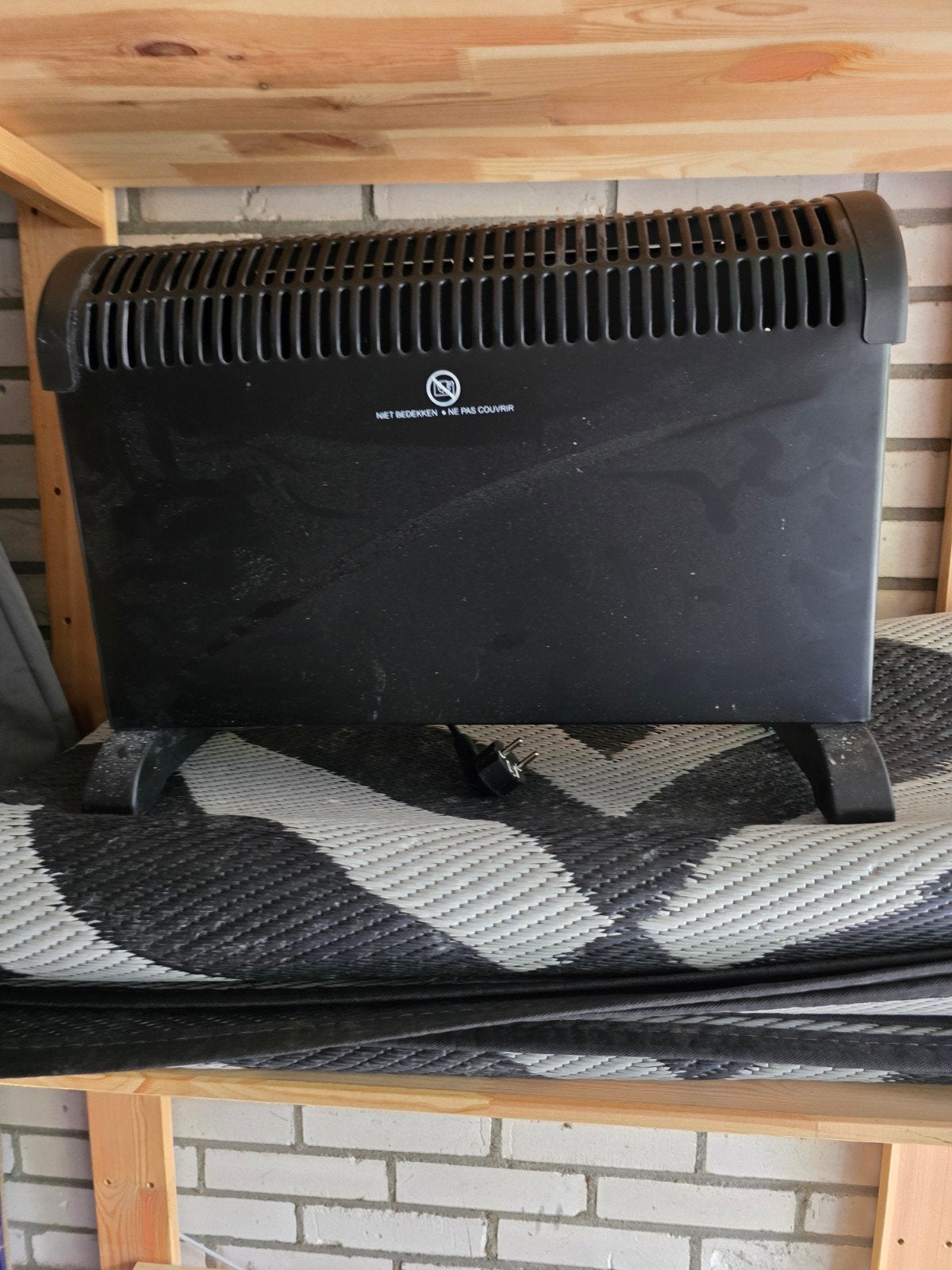 Hanson elektrische kachel - 2000W convector, Ophalen, Gebruikt, Overige soorten, Elektrisch