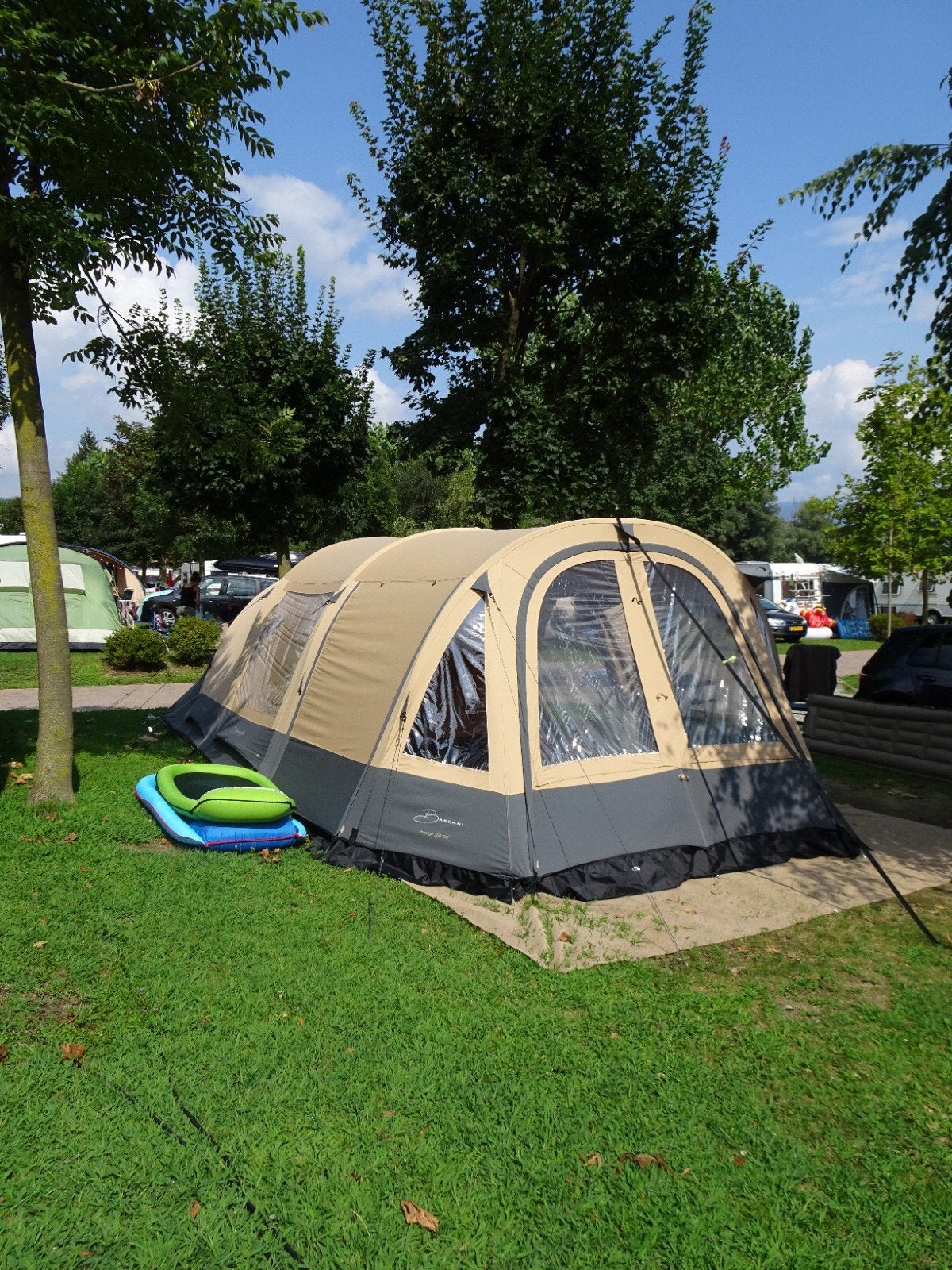 Bardani Royal Prestige 360 RSC tunneltent, Caravans en Kamperen, Tenten, Ophalen, Gebruikt, Tot en met 4