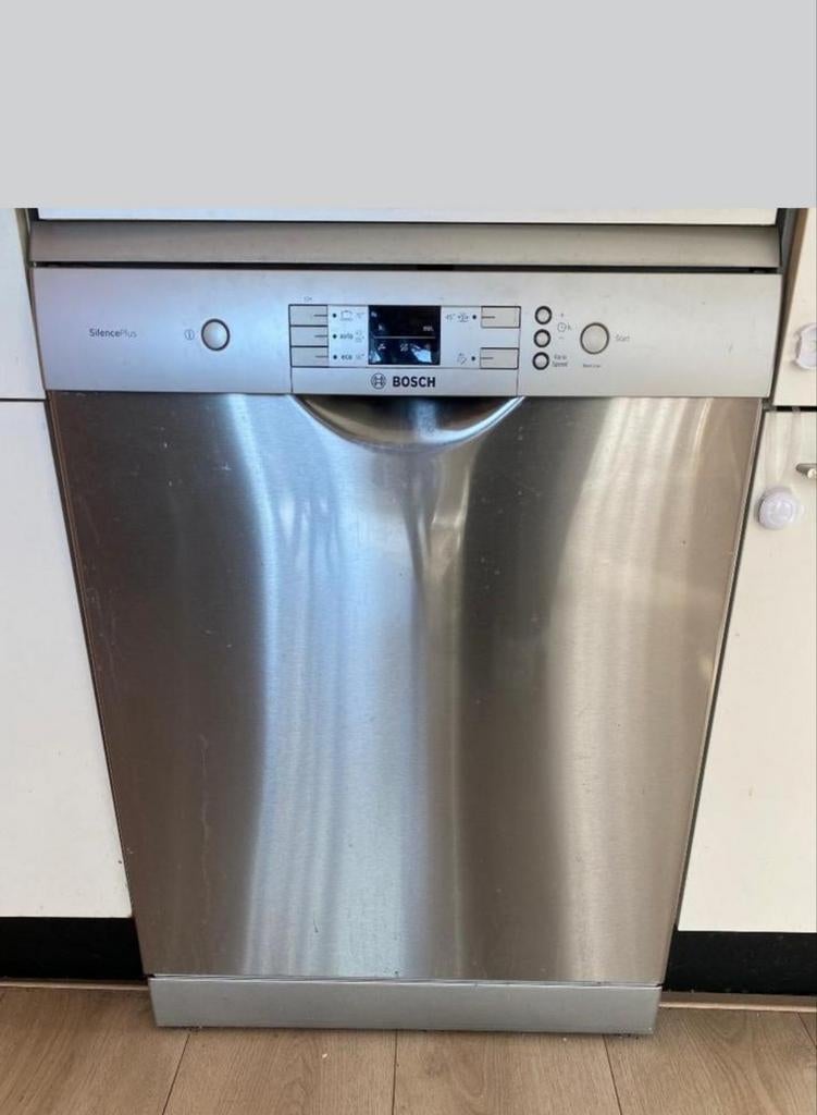 RVS BOSCH vaatwasser afwasmachine Bezorging mogelijk, Witgoed en Apparatuur, Vaatwasmachines, Energieklasse A of zuiniger, Eco programma