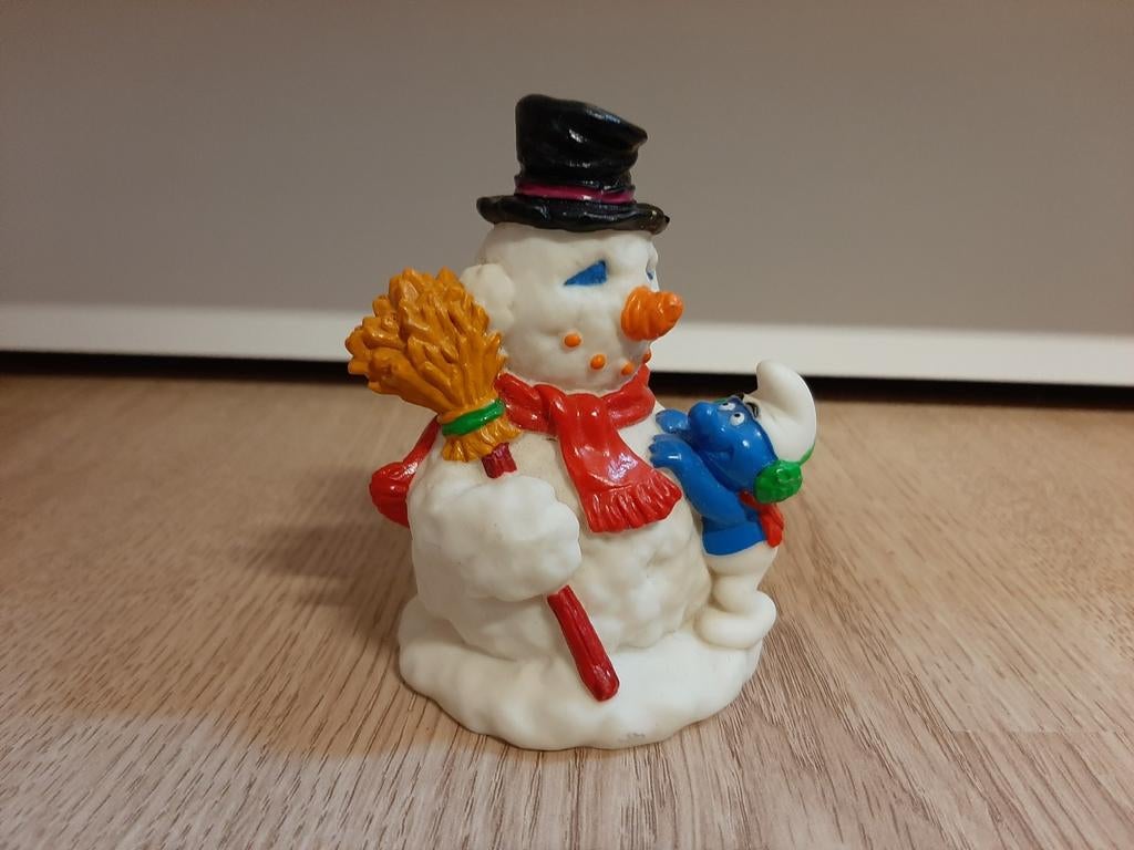 De Smurfen snoepdop sneeuwpop, Ophalen of Verzenden