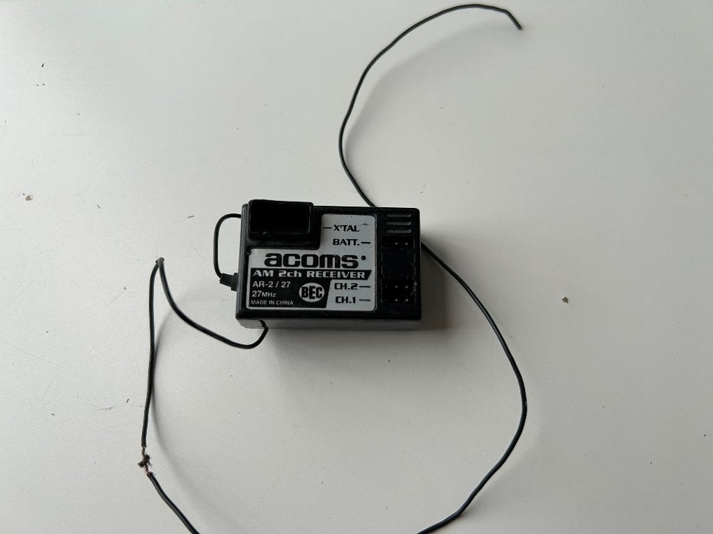 Carson Reflex 40mhz FM 3 channel ontvanger rc modebouw, Ophalen of Verzenden, Overige schalen, Onderdeel
