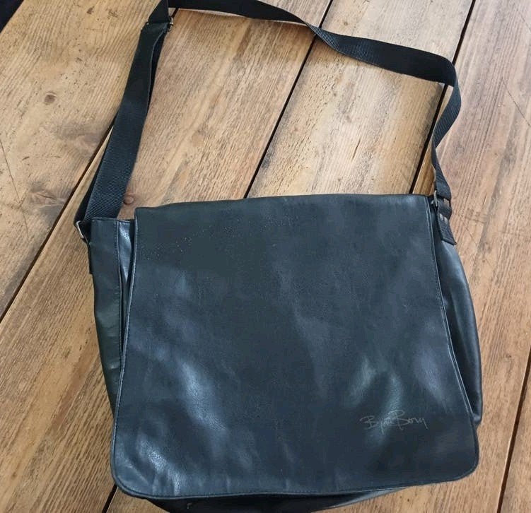 Björn Borg schoudertas - Zwart imitatieleer, Sieraden, Tassen en Uiterlijk, Gebruikt, Zwart, Ophalen of Verzenden, Björn Borg