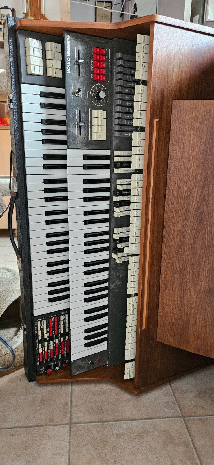 Wersi orion., Ophalen, Gebruikt, 2 klavieren, Orgel