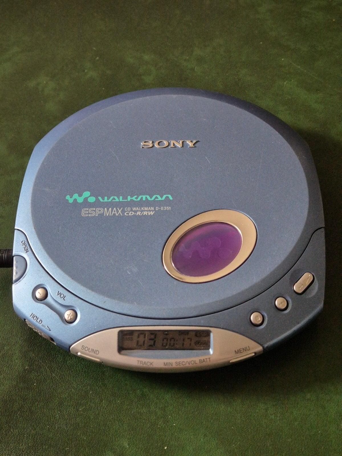 Sony D-E351 Discman - Uitstekend - Getest en Werkt perfect, Ophalen of Verzenden, Discman