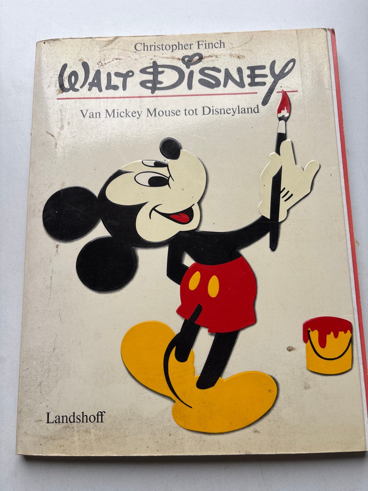 Walt Disney: Van Mickey Mouse tot Disneyland - Boek, Verzamelen, Ophalen of Verzenden, Mickey Mouse, Gebruikt, Papier, Kaart of Schrift
