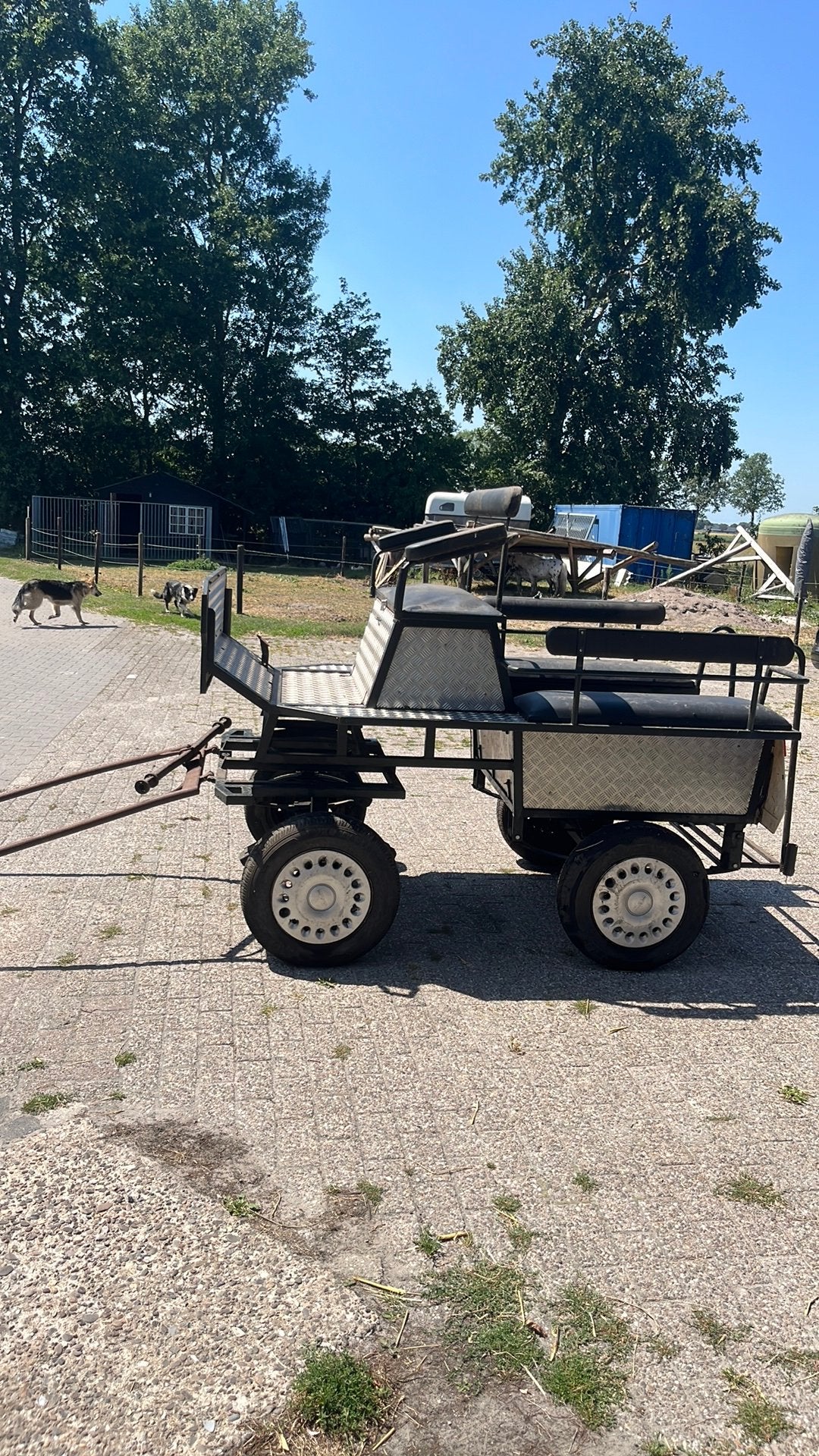 Menwagen, Dieren en Toebehoren, Rijtuigen en Koetsen, Gebruikt, Paard