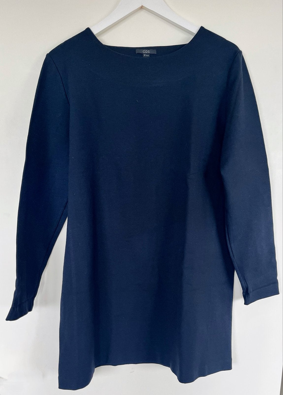 COS jersey trui, zo goed als nieuw, Ophalen of Verzenden, Zo goed als nieuw, Maat 42/44 (L), Blauw