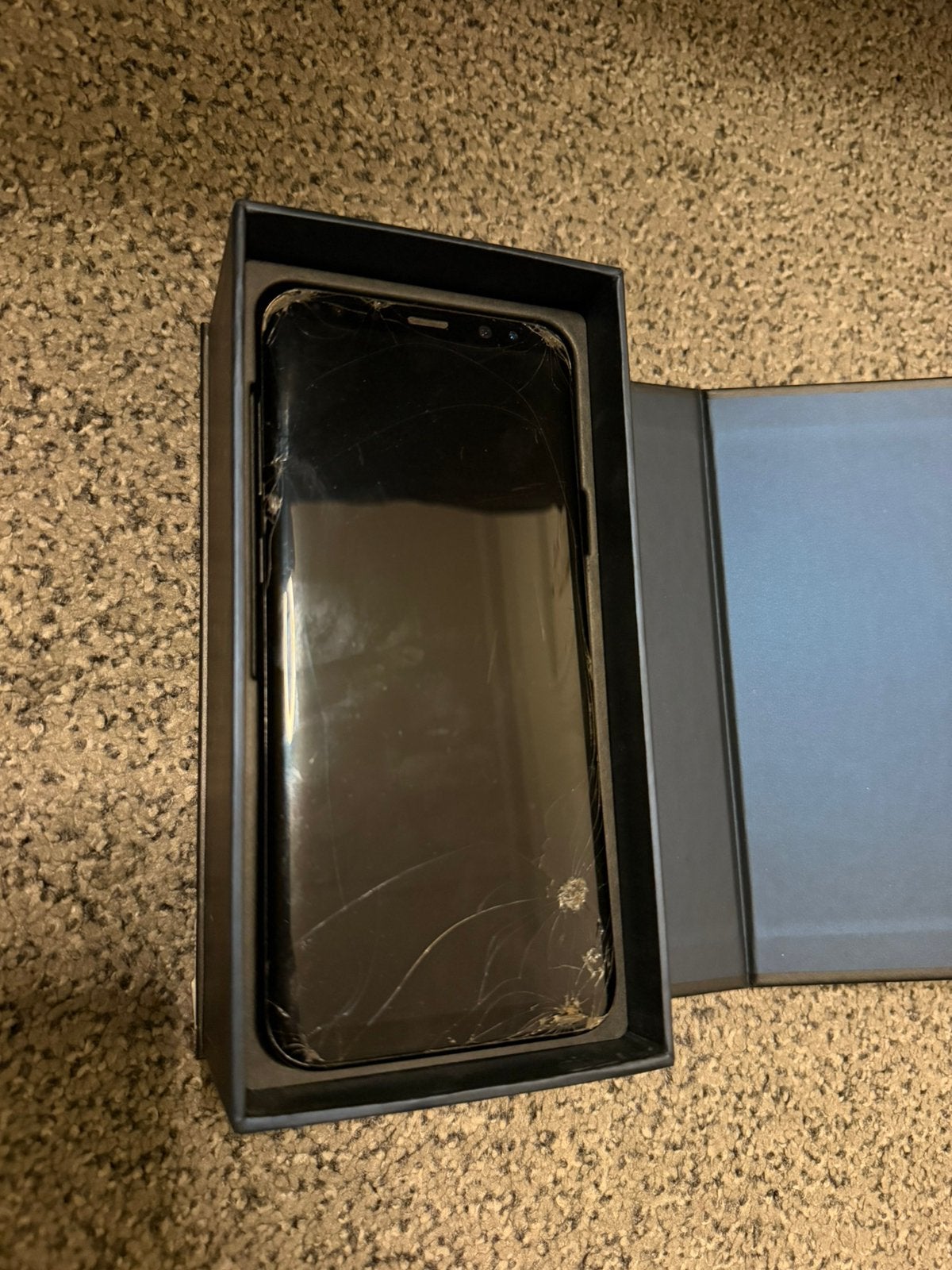Samsung Galaxy S8 plus, Gebruikt, Zwart, Touchscreen, Ophalen of Verzenden