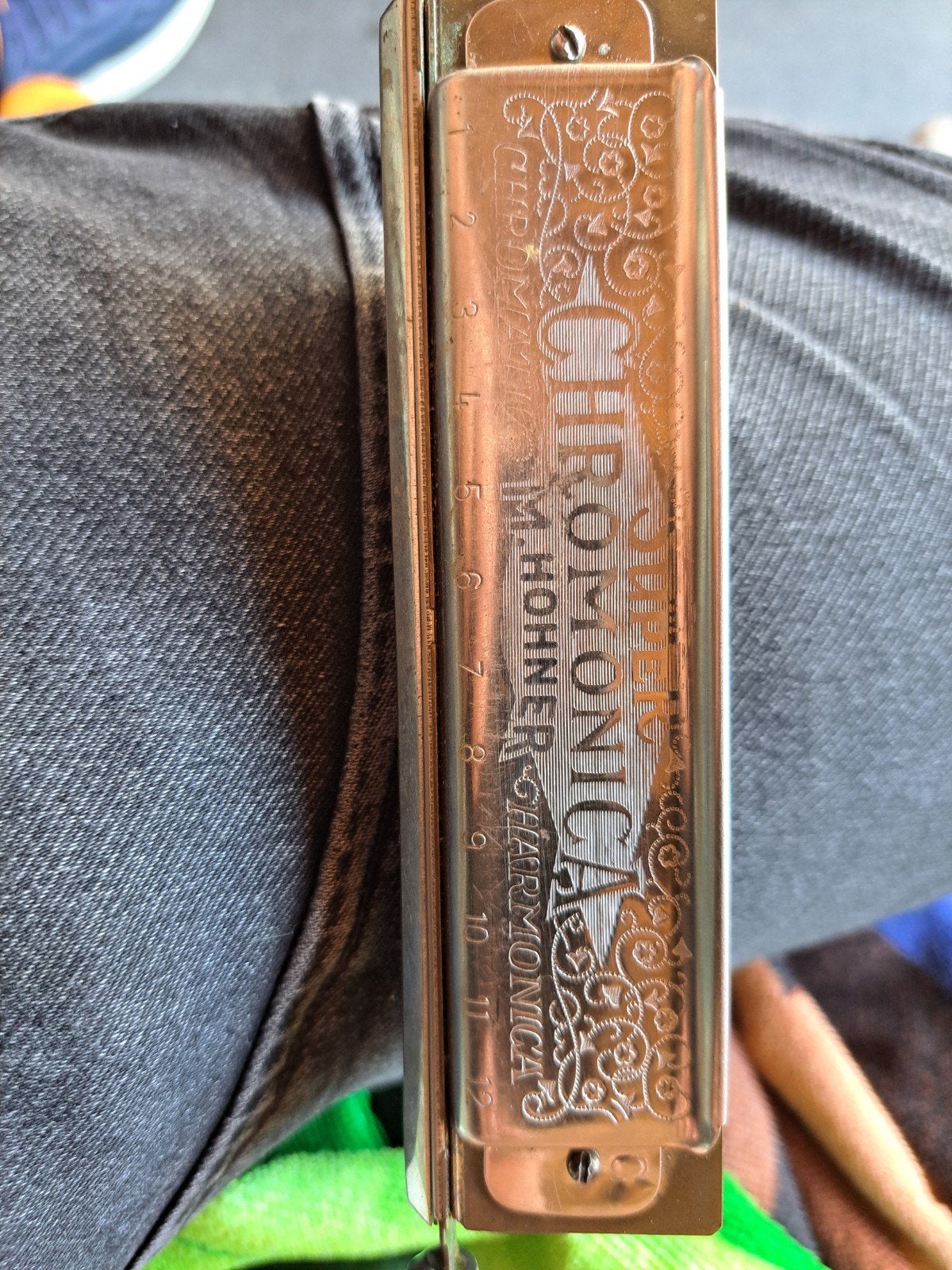 Mond harmonica's, Ophalen