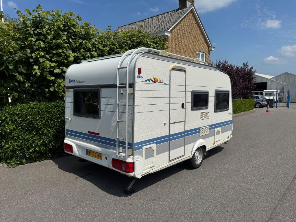 Hobby Excellent 400 SF Mover,voortent, Caravans en Kamperen, Caravans, Schokbreker, Hobby, Bedrijf, Treinzit
