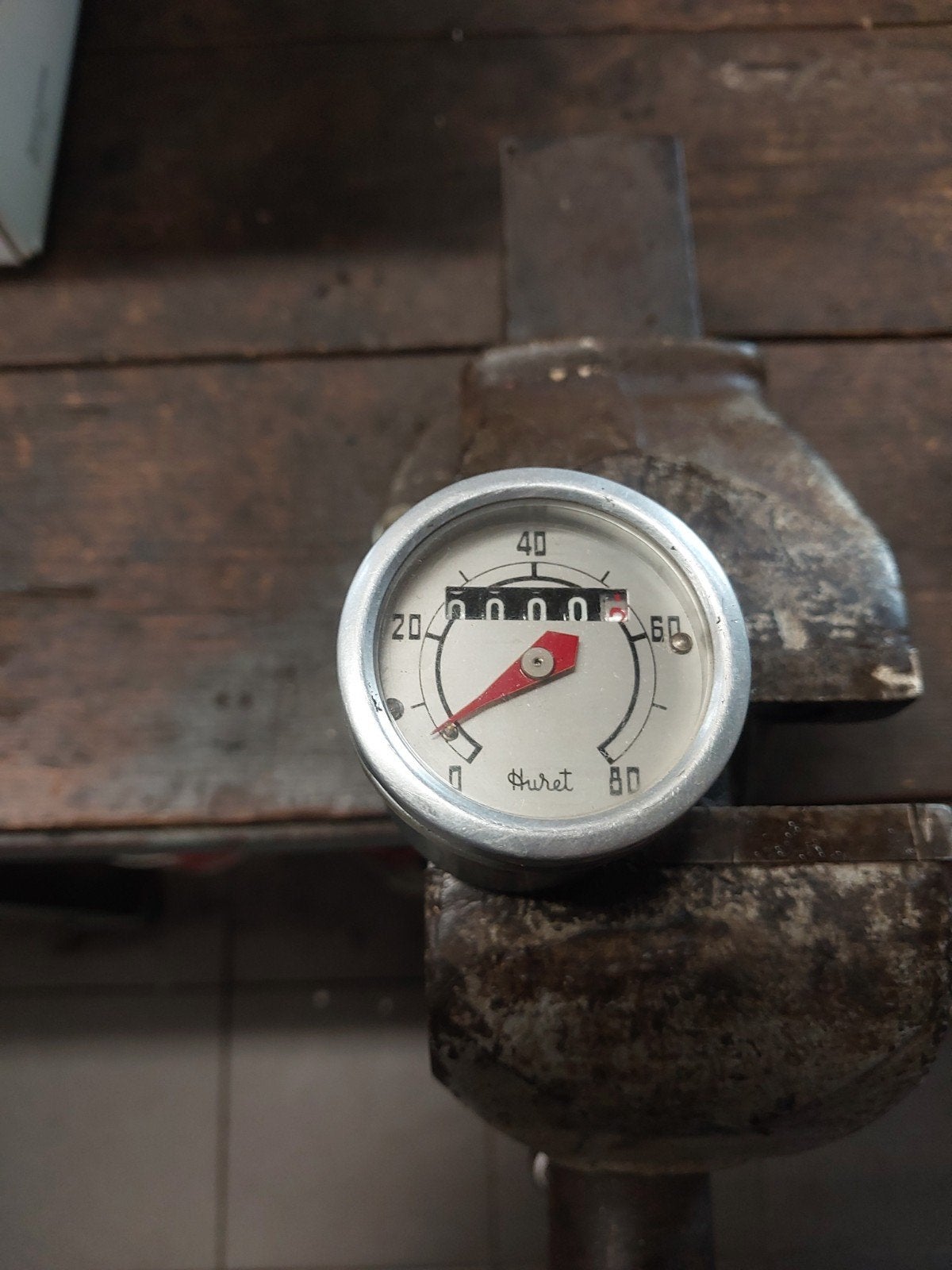 Huret km teller, Ophalen of Verzenden