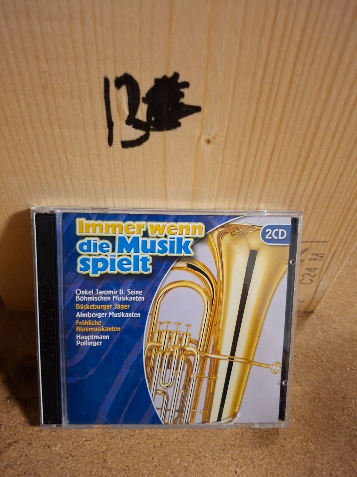 Immer wenn die Musik spielt - 2CD Schlager collectie, Gebruikt, Overige componisten, Ophalen of Verzenden, Verzamelalbum