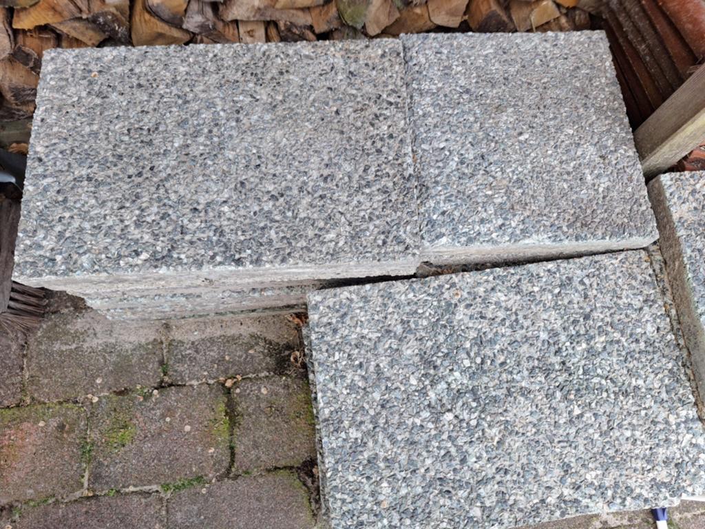 Gratis tuintegels (+-8 m2), Tuin en Terras, Ophalen