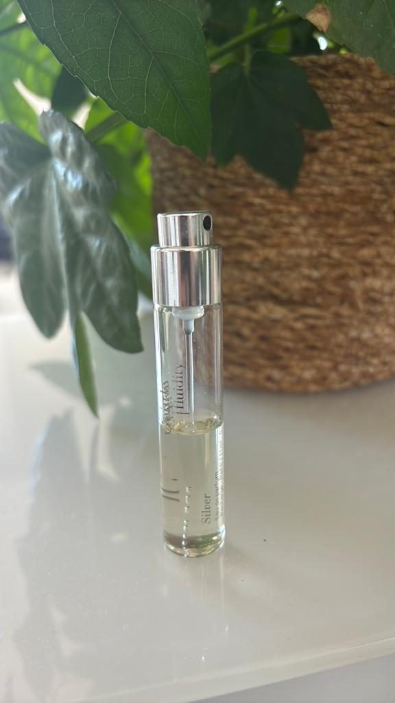 MFK Gentle fluidity silver Travel Atomizer., Ophalen of Verzenden, Zo goed als nieuw