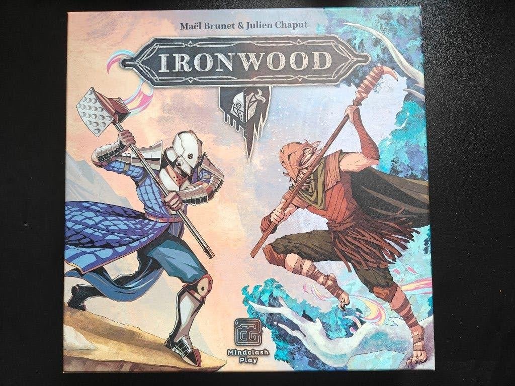 Ironwood – incl. Kickstarter Holo Kaarten, Een of twee spelers, Verzenden, Nieuw, Mindclash Games