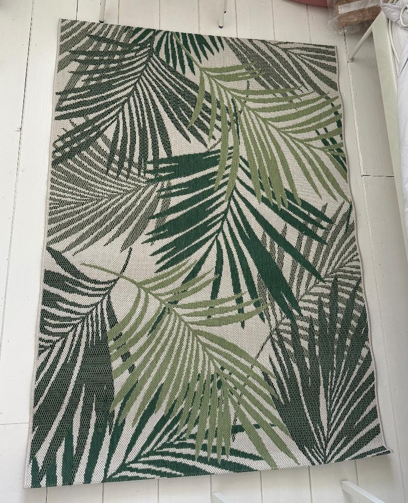 Groen (buiten) vloerkleed, Huis en Inrichting, Stoffering | Tapijten en Kleden, Ophalen, 100 tot 150 cm, 200 cm of meer, Zo goed als nieuw