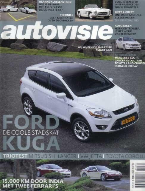 Autovisie 10 2008 : Chevrolet Corvette - Lexus ISF - Ferrari, Boeken, Auto's | Folders en Tijdschriften, Gelezen, Algemeen, Ophalen of Verzenden