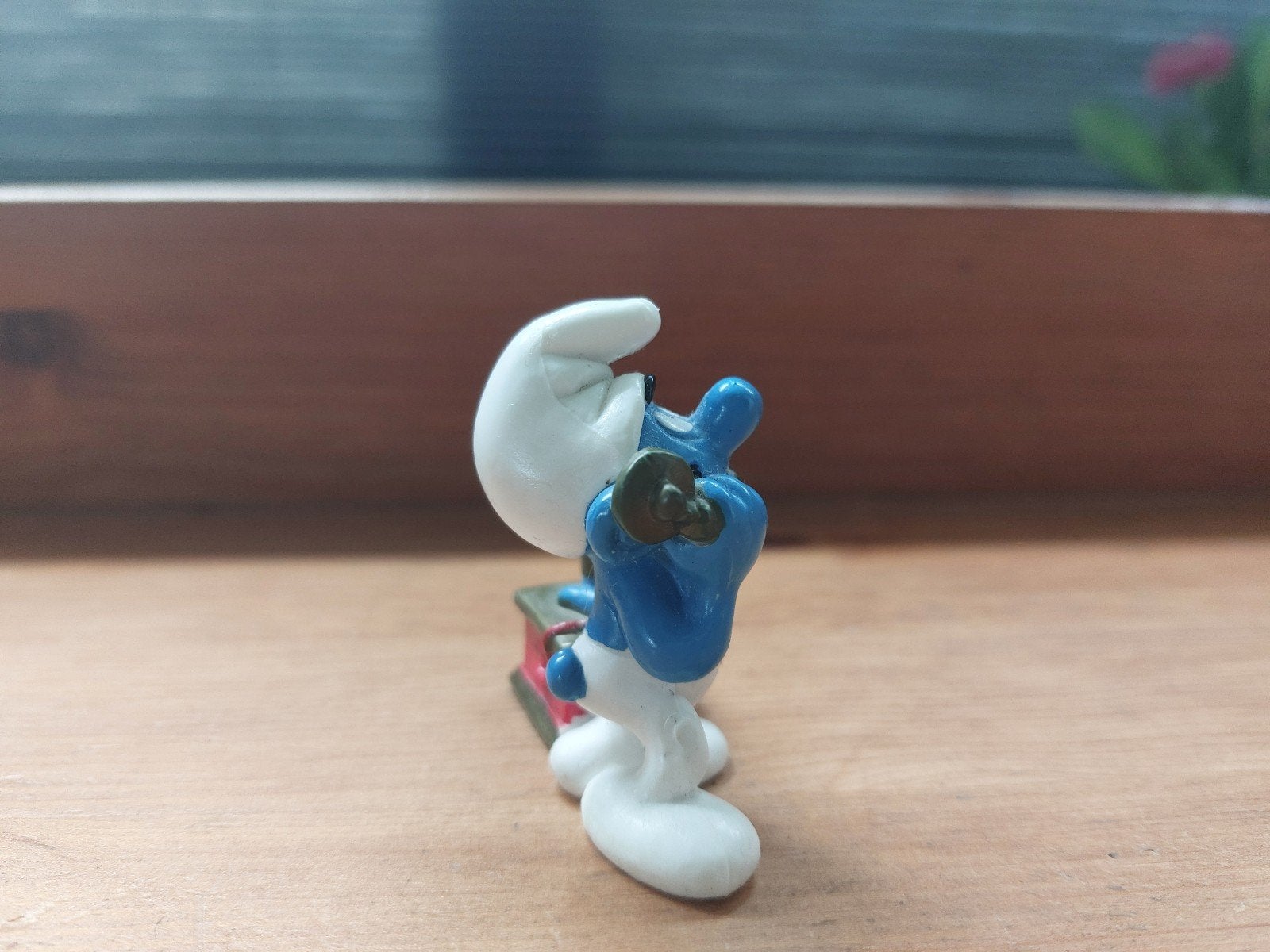 Smurf met telefoon 20062 De Smurfen, Verzamelen, Ophalen of Verzenden