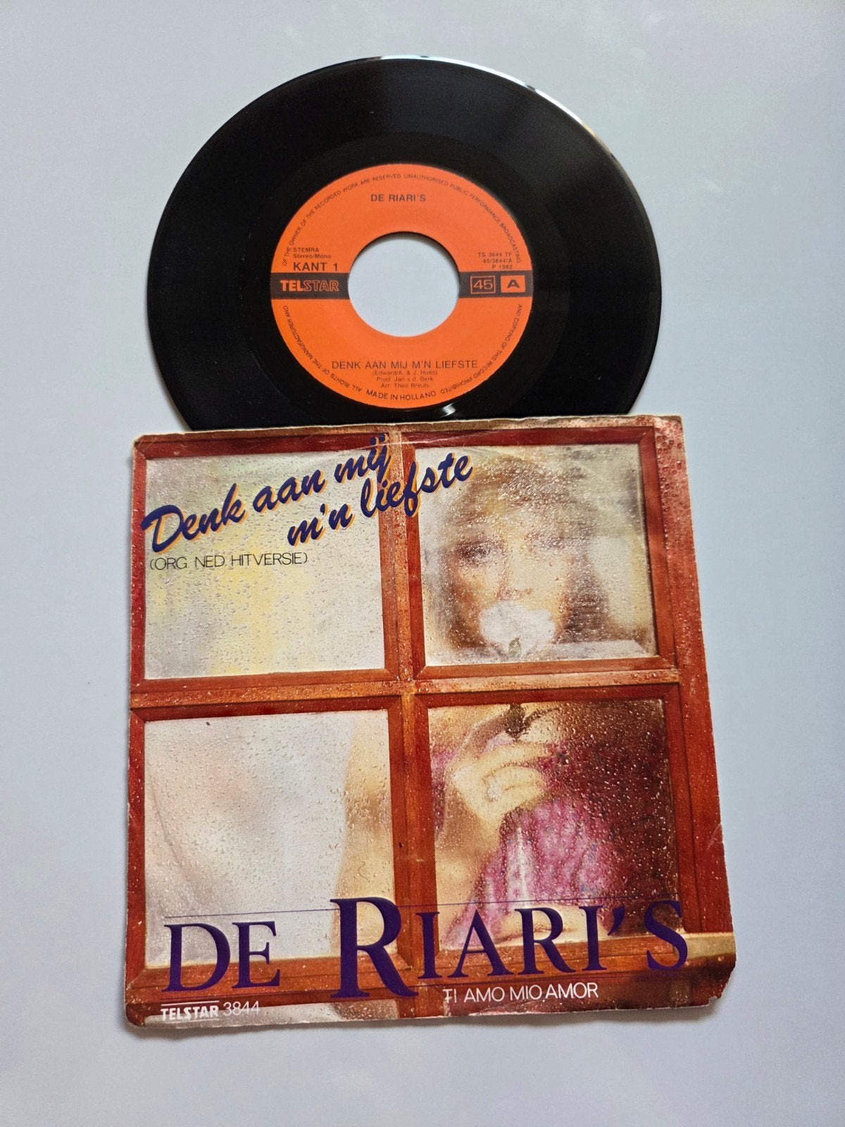 De Riari's - Denk aan mij m'n liefste, Gebruikt, 7 inch, Single, Ophalen of Verzenden