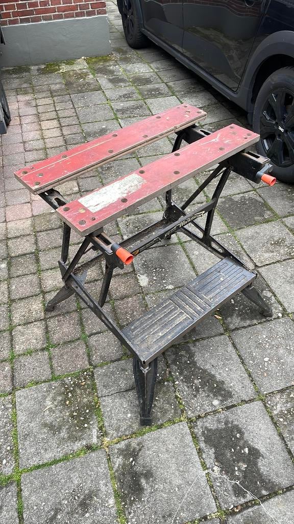 Black & decker workmate, Doe-het-zelf en Verbouw, Werkbanken, Ophalen, Zo goed als nieuw, Minder dan 70 cm