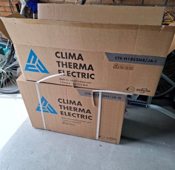 Airco splitunit Clima Therma Electric, Koelen en Ontvochtigen, Nieuw, 3 snelheden of meer, Ophalen of Verzenden