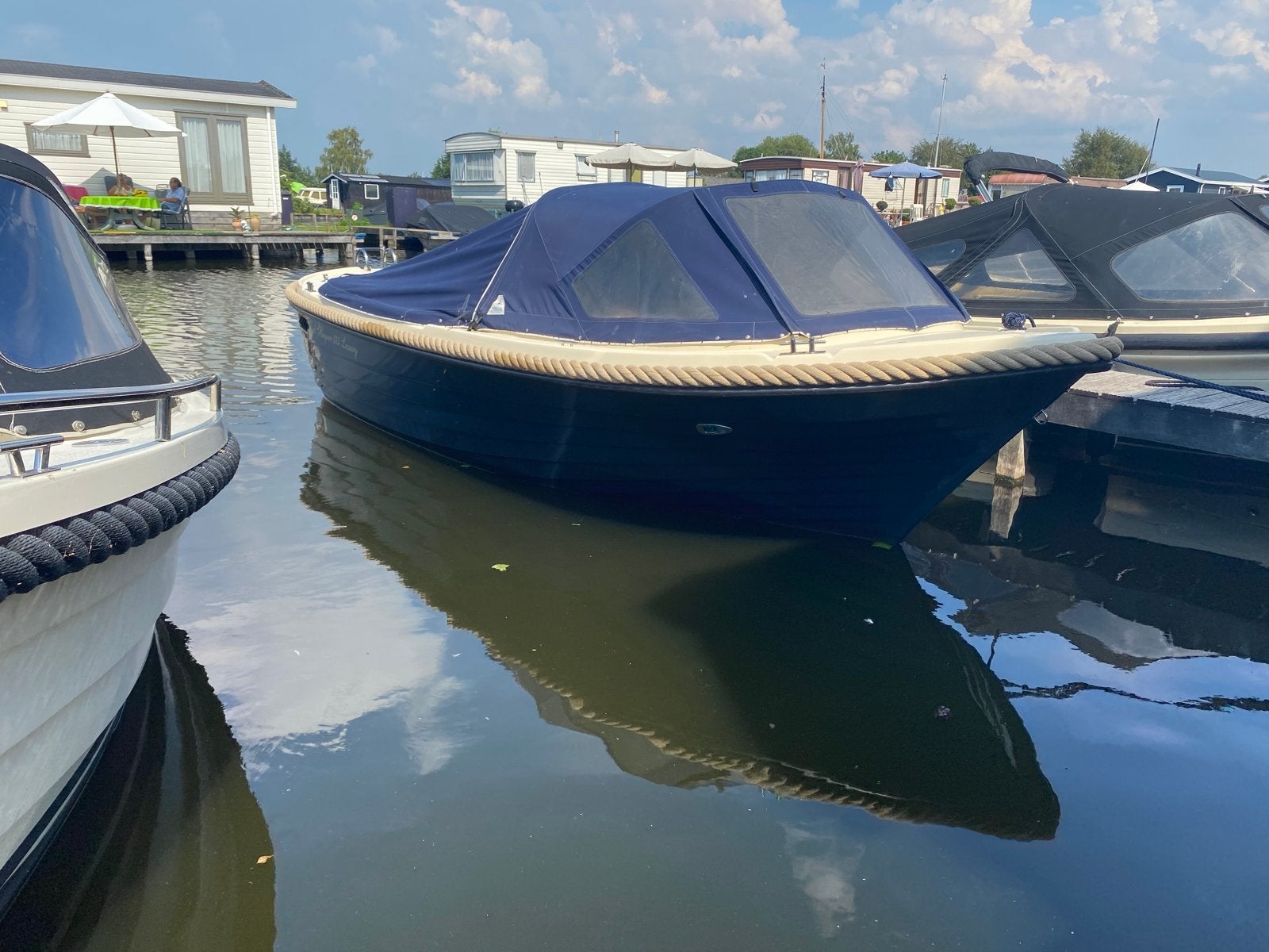 Oudhuijzer 575 Luxury - 15PK - incl trailer, Ophalen, Consoleboot, Gebruikt, 6 m