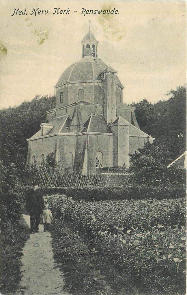 381-343-021 Renswoude Kerk, Verzenden, Voor 1920, Utrecht